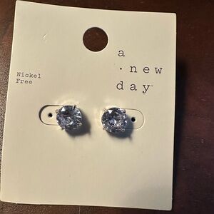A New Day Sparkling Silver Earrings